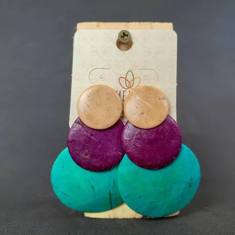 3 round shook - Earring