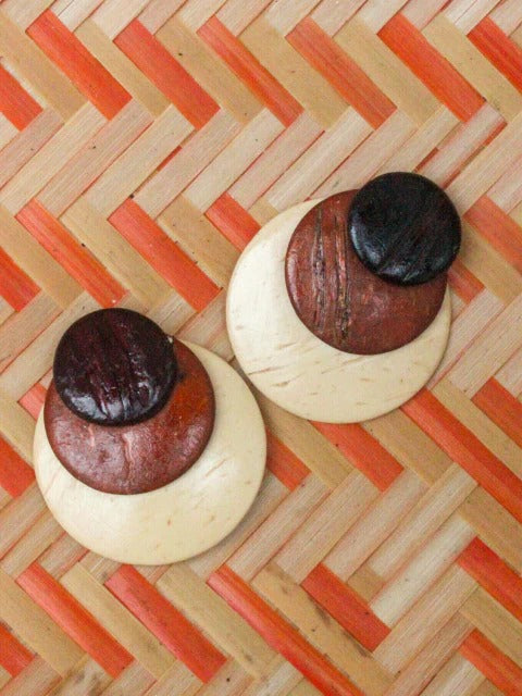 3 round shook - Earring